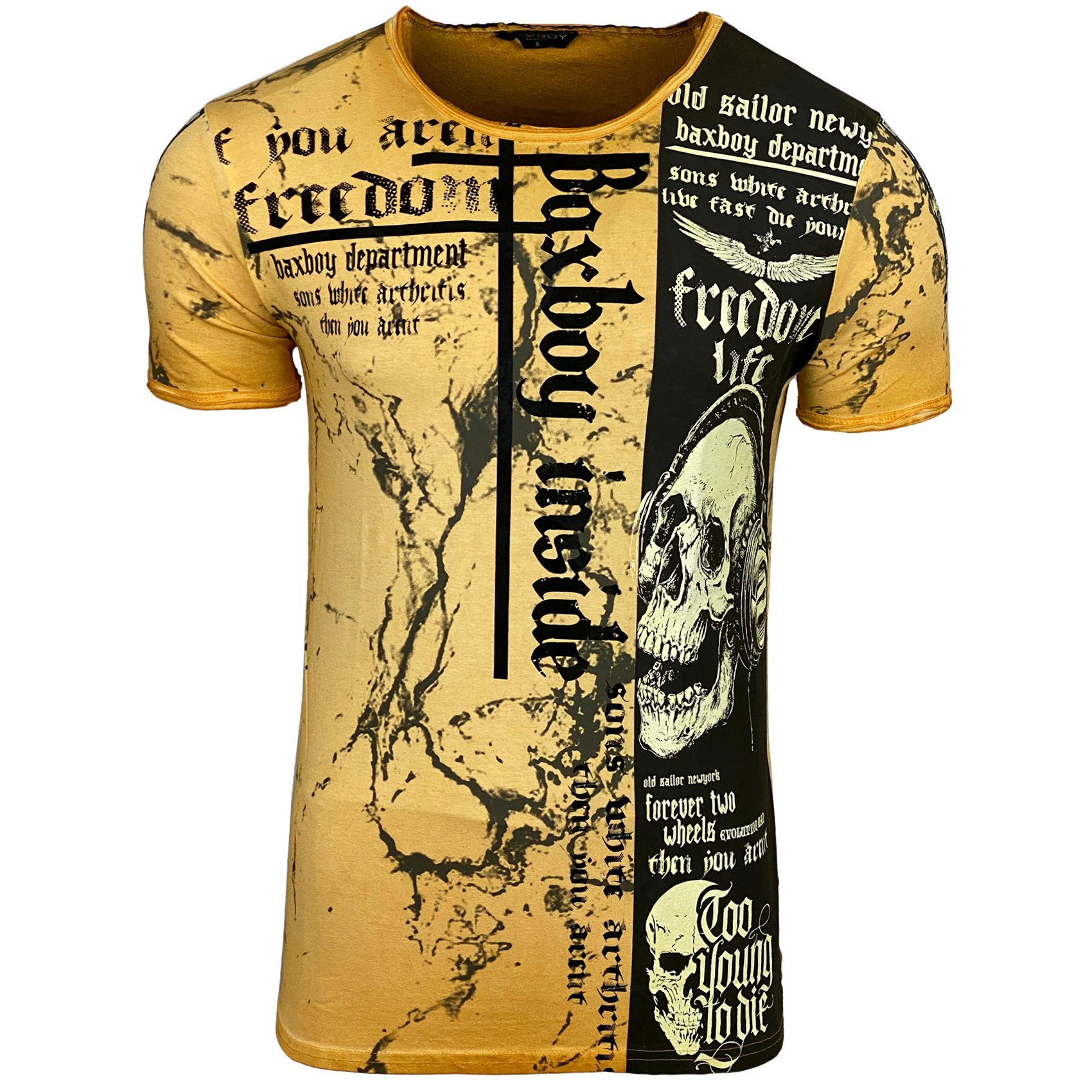 Baxboy T-Shirt Baxboy T-Shirt mit coolem günstig online kaufen