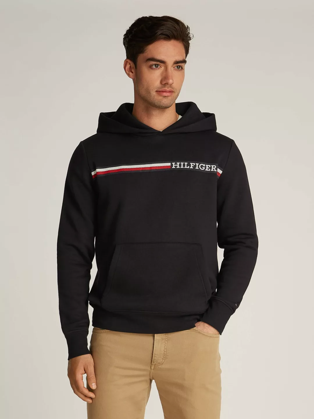 Tommy Hilfiger Hoodie "CHEST STRIPE HOODY" günstig online kaufen