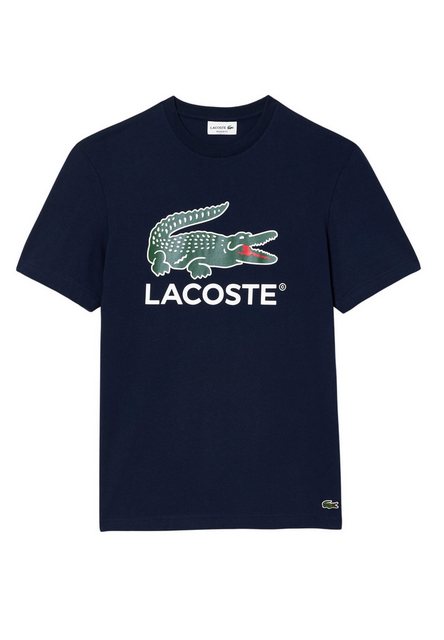 Lacoste T-Shirt T-SHIRT mit großem Lacoste Logodruck günstig online kaufen