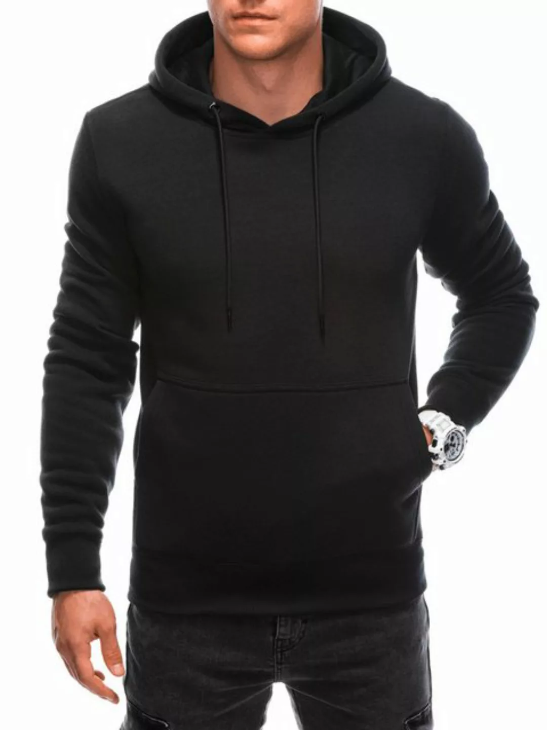 Edoti Kapuzensweatshirt Sweatshirt mit Kapuze für Männer günstig online kaufen