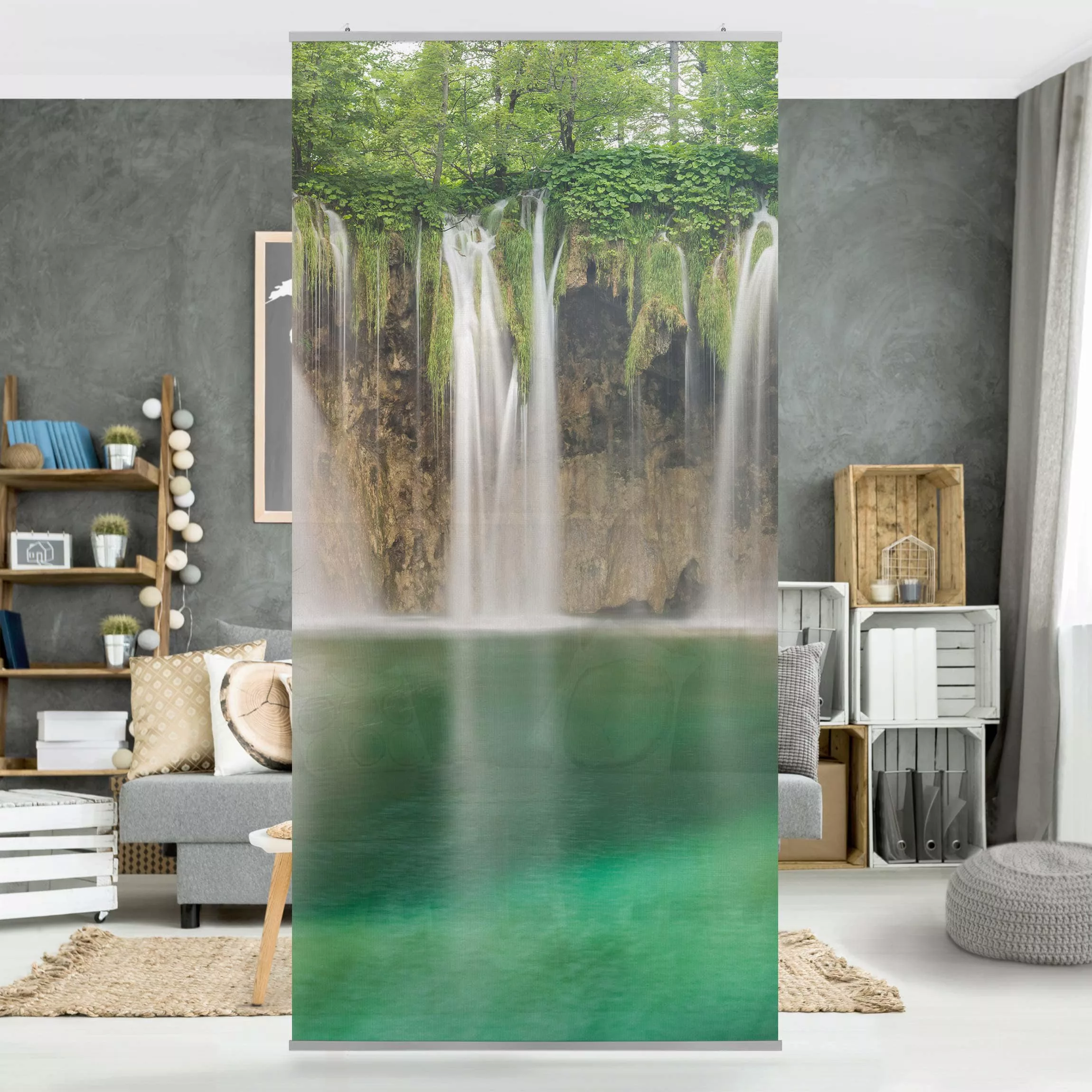 Raumteiler Natur & Landschaften Wasserfall Plitvicer Seen günstig online kaufen