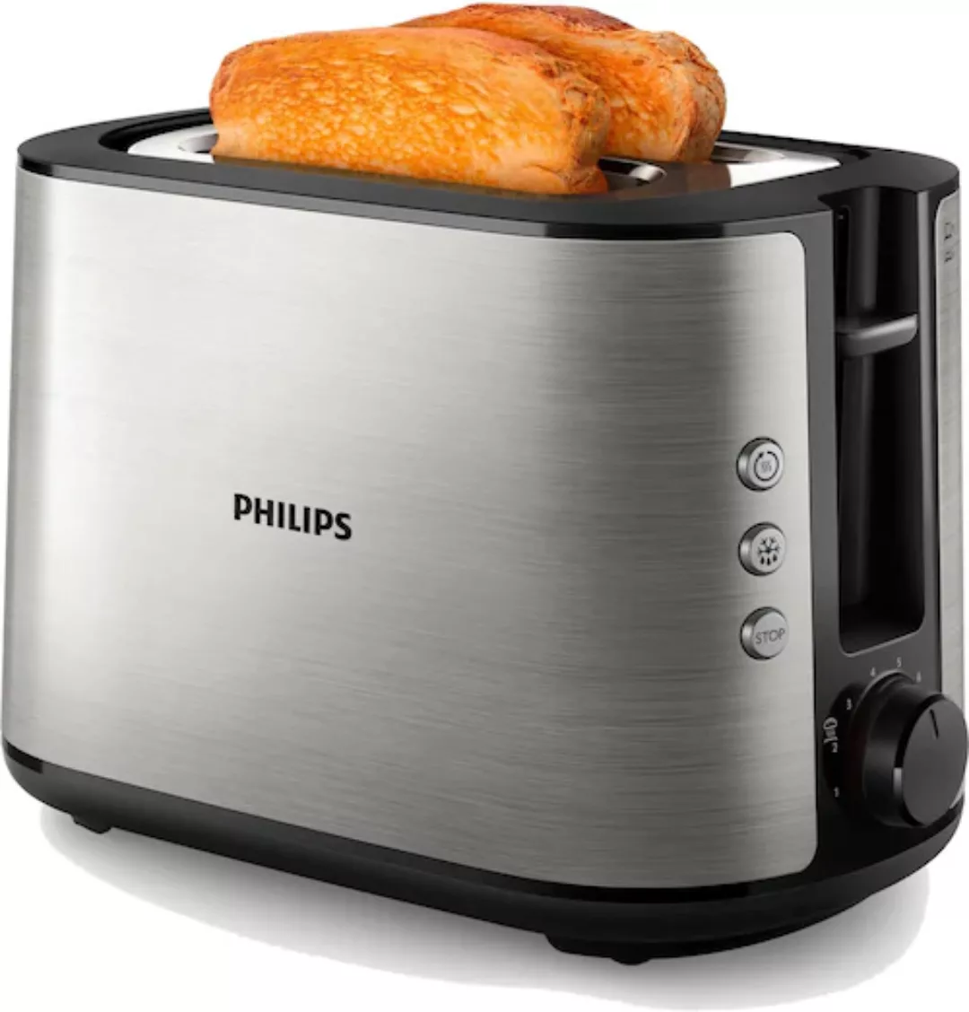 Philips Toaster »HD2650/90«, 2 kurze Schlitze, für 2 Scheiben, 950 W günstig online kaufen