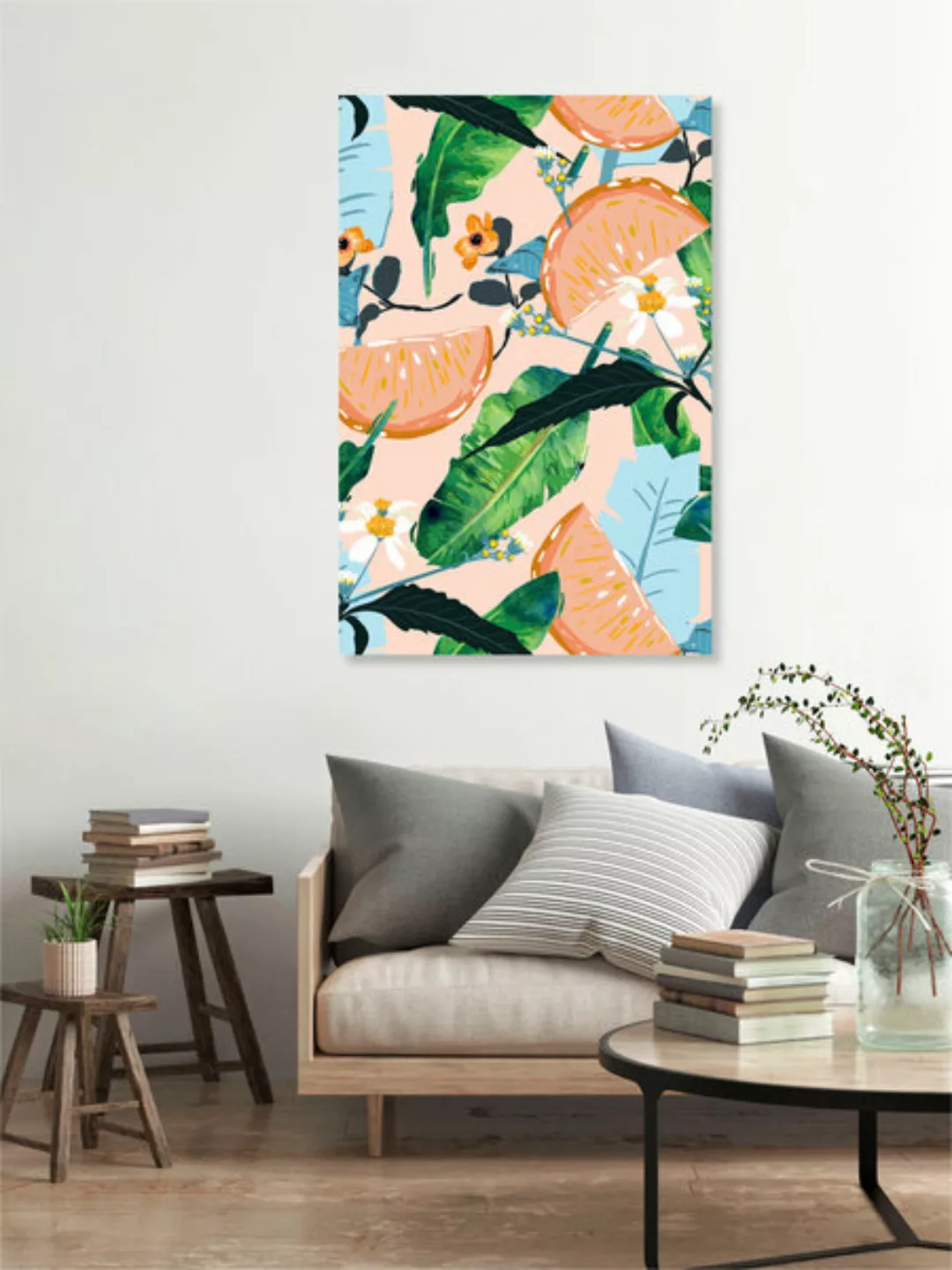 Poster / Leinwandbild - Summer Botanicals günstig online kaufen