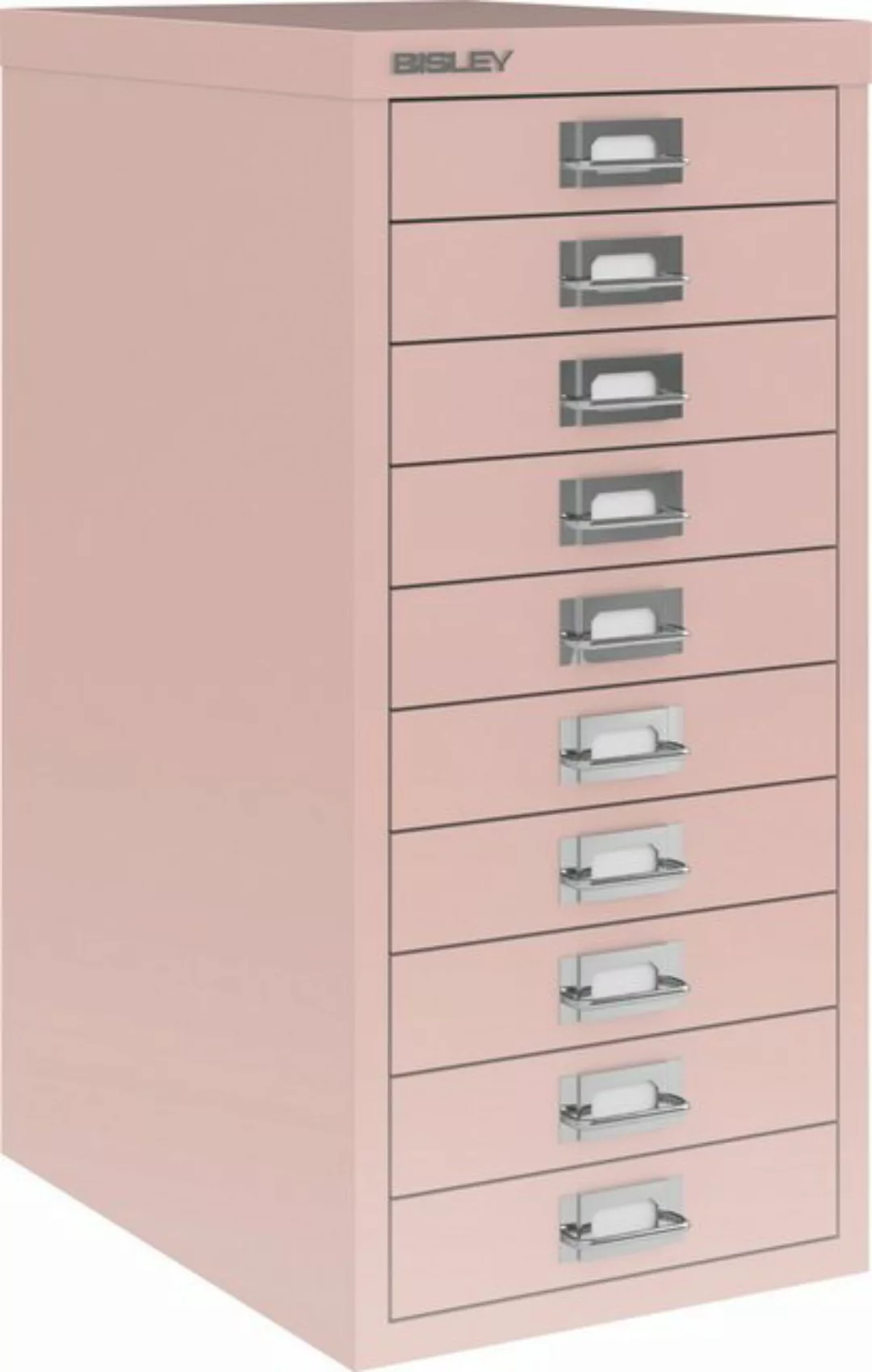 Bisley Aktenschrank MultiDrawer Schubladenschrank in Pastellpink - Maße: H günstig online kaufen