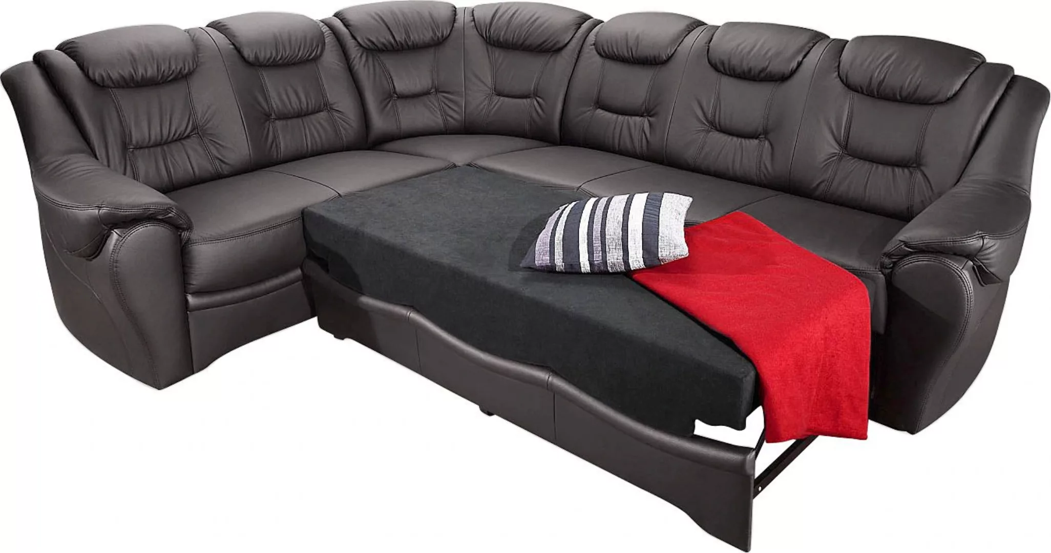 sit&more Ecksofa Bellevue L-Form, wahlweise mit Bettfunktion günstig online kaufen