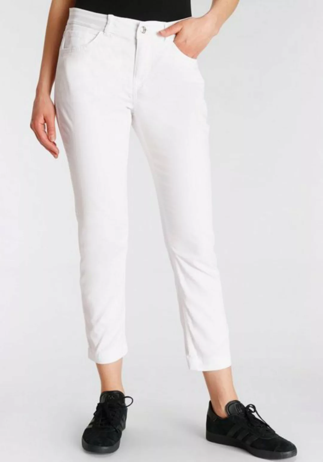 MAC 7/8-Jeans Slim Sport cropped mit elastischem Bund an der Taille günstig online kaufen