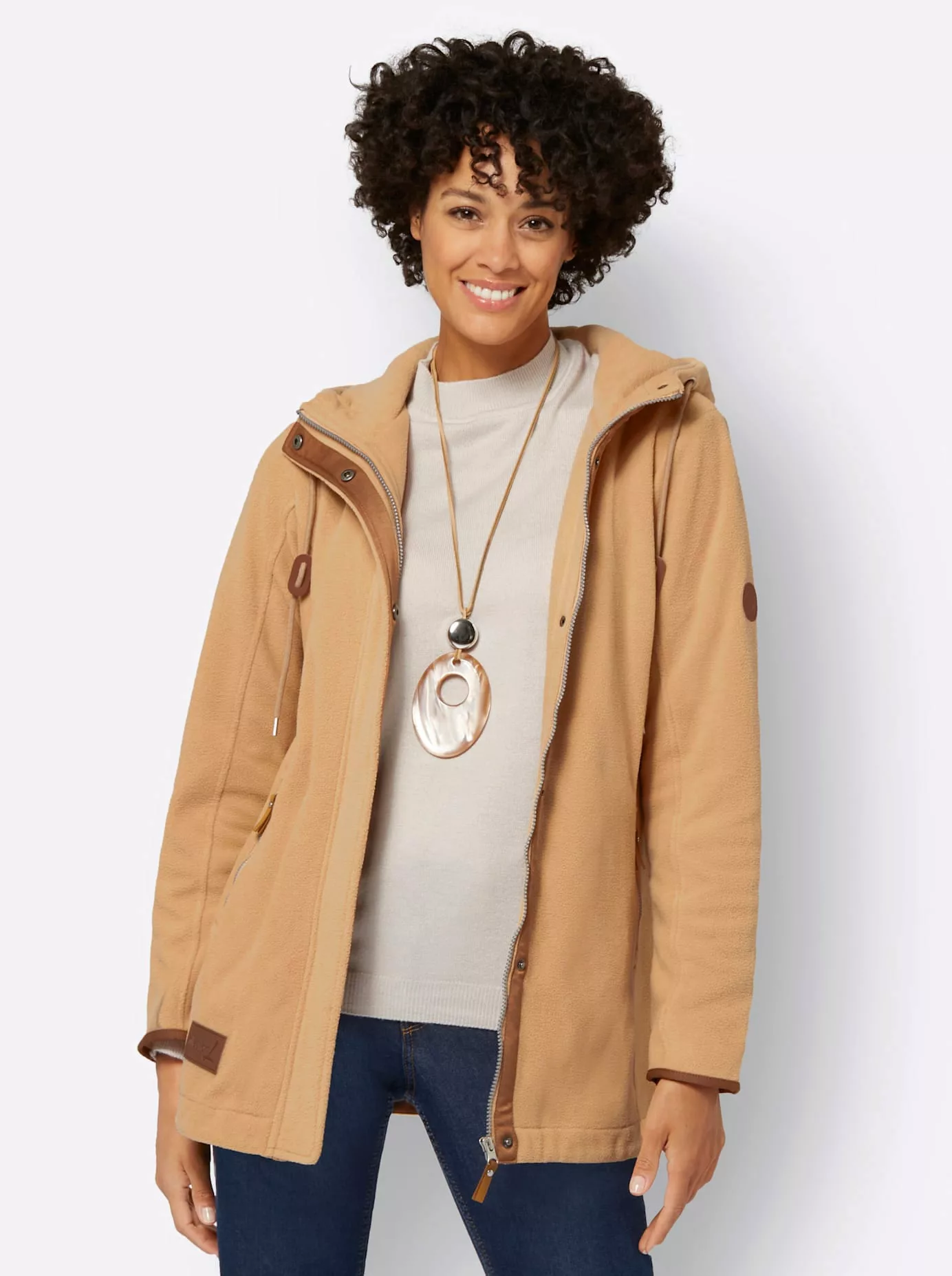 Casual Looks Fleecejacke günstig online kaufen