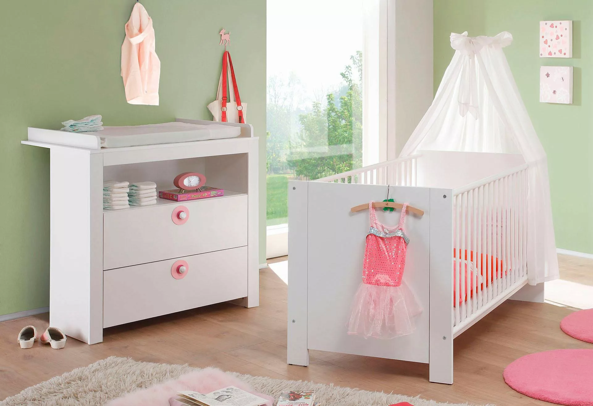 trendteam Babymöbel-Set "Olivia, Deal für begrenzte Zeit", (Spar-Set, 2 tlg günstig online kaufen