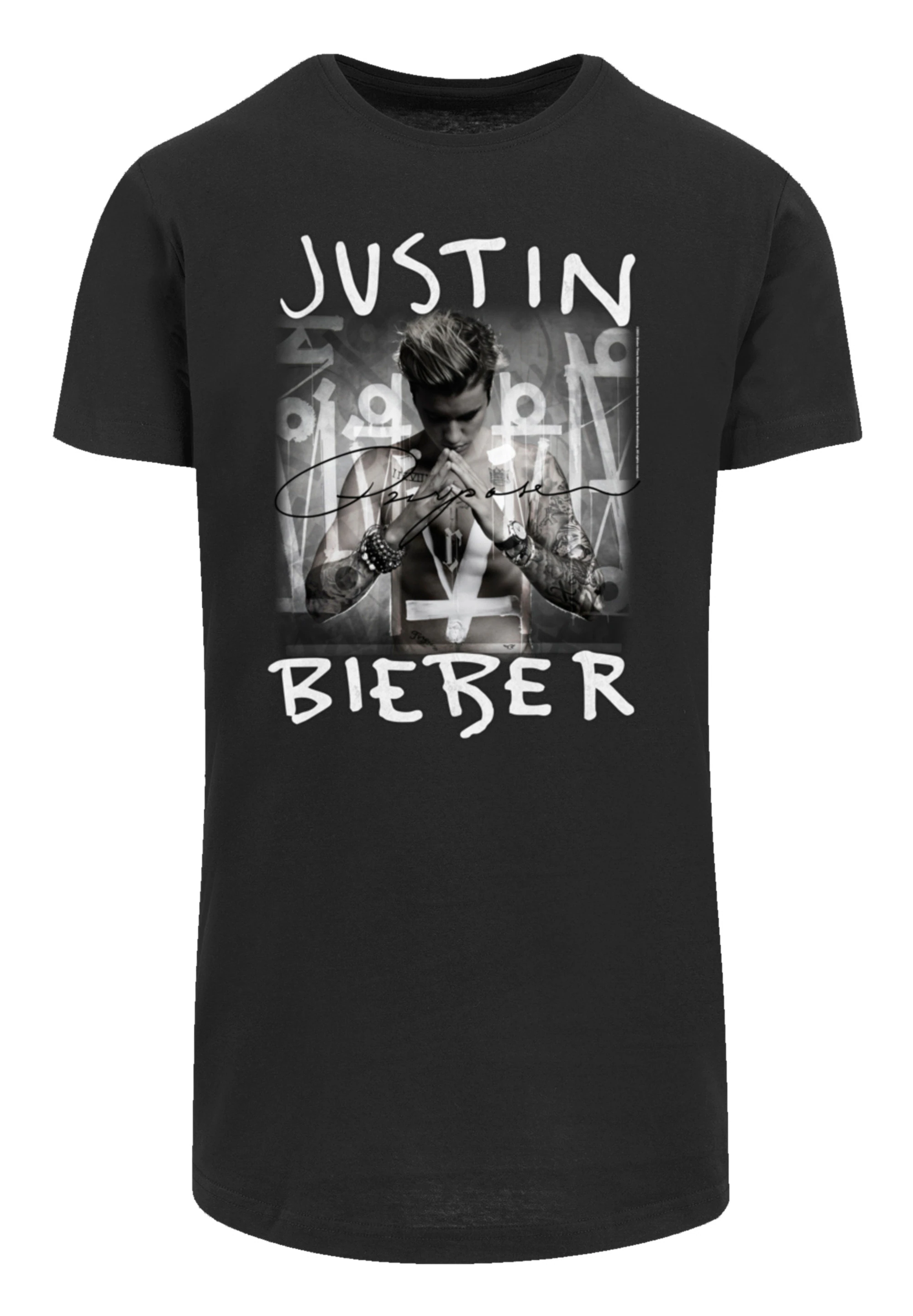 F4NT4STIC T-Shirt "Justin Bieber Purpose Album Cover", Premium Qualität, Mu günstig online kaufen