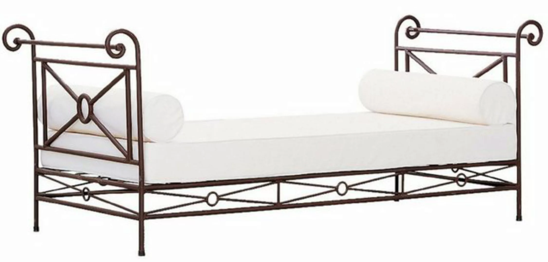 Casa Padrino Sofa Casa Padrino Luxus Jugendstil Schmiedeeisen Sofa Braun / günstig online kaufen