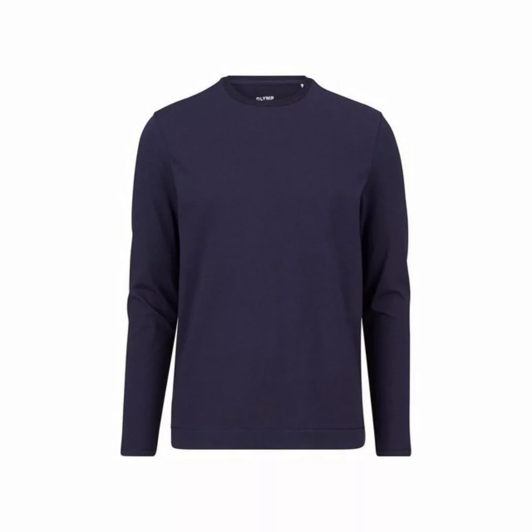 OLYMP Rundhalsshirt blau regular (1-tlg) günstig online kaufen