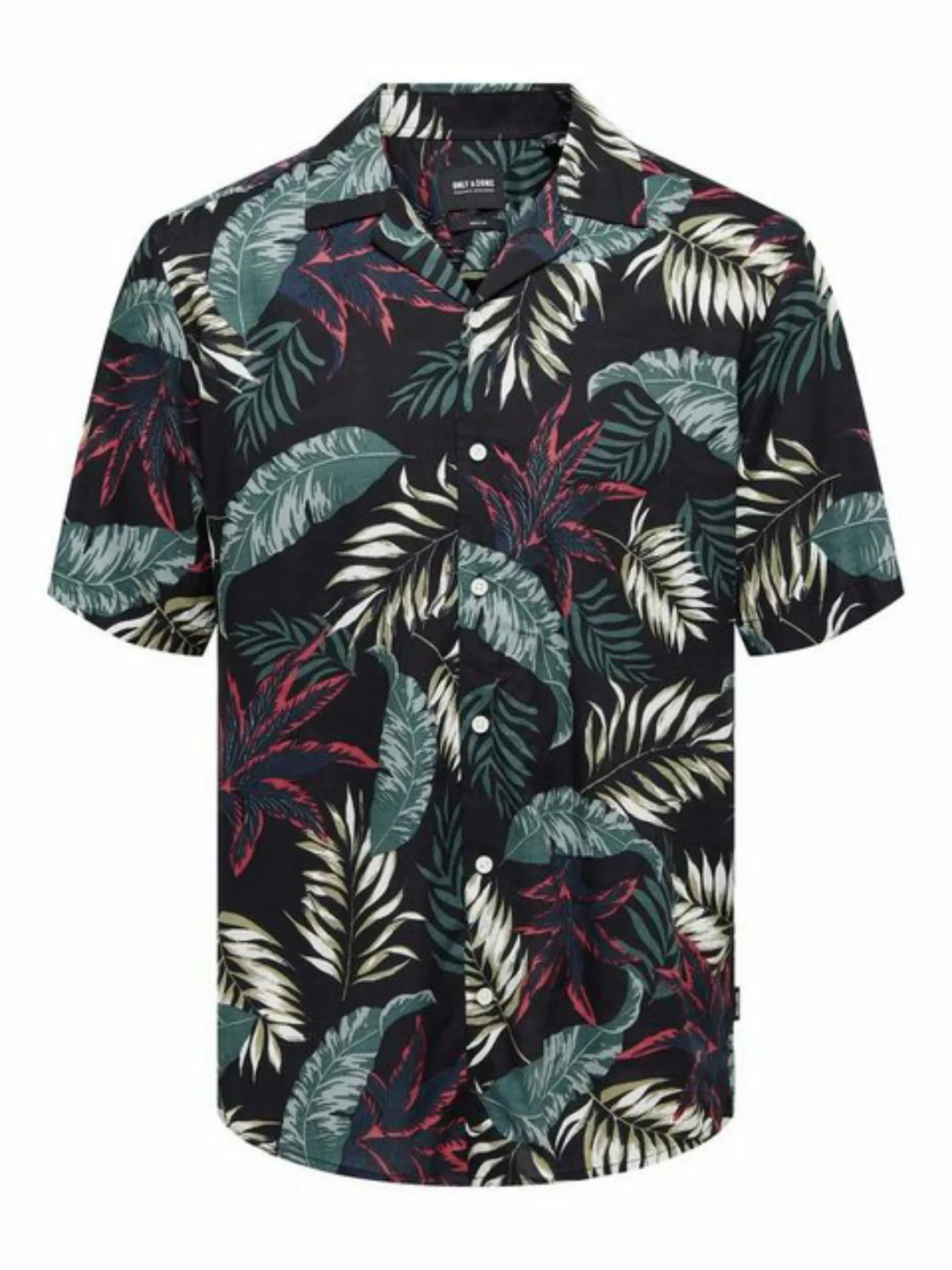 ONLY & SONS Hawaiihemd ONSWAYNE LIFE AOP SS VISCOSE SHIRT NOOS günstig online kaufen