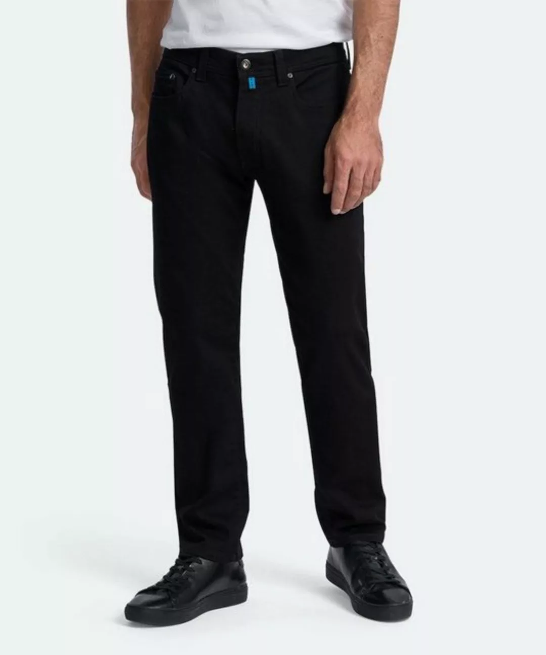 Pierre Cardin Trousers Lyon Tapered Future Flex Schwarz - Größe W 40 - L 30 günstig online kaufen