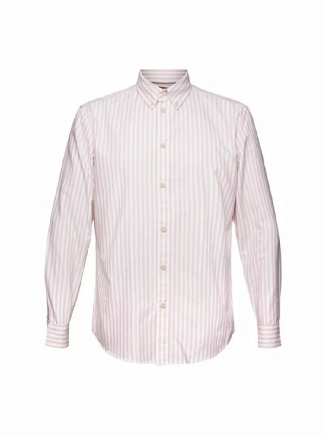 Esprit Langarmhemd Button-Down-Hemd in Oxford-Webart günstig online kaufen