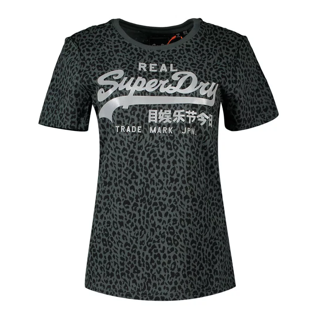 Superdry Vintage Logo Animal All Over Print Kurzarm T-shirt XS Urban Chic günstig online kaufen