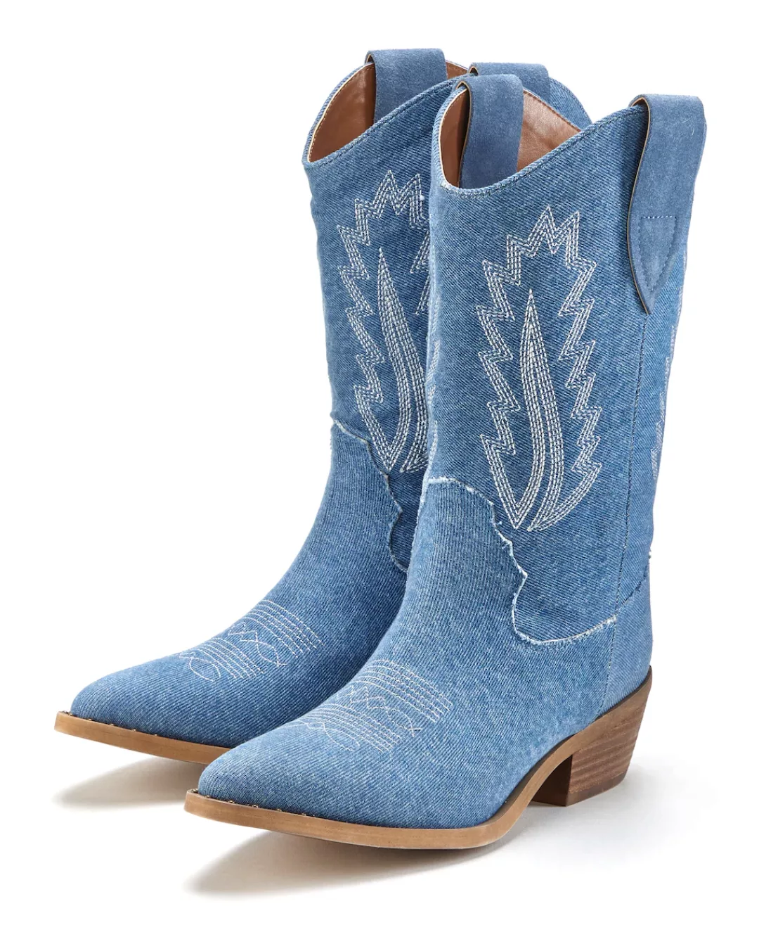 LASCANA Cowboy Boots, Cowboy Stiefelette, Western Stiefelette, Ankleboots i günstig online kaufen