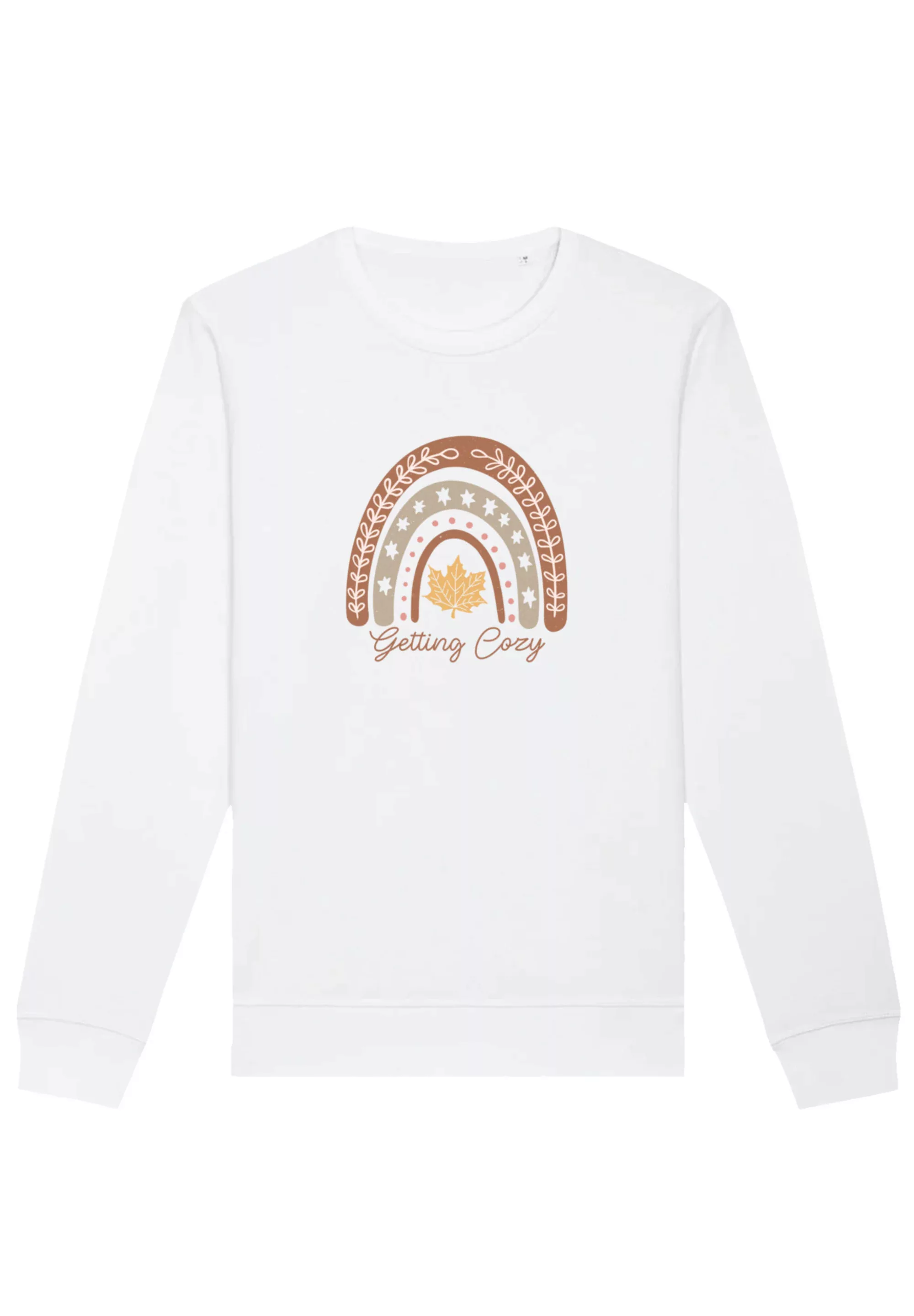 F4NT4STIC Sweatshirt "Getting cozy fall rainbow", Premium Qualität günstig online kaufen