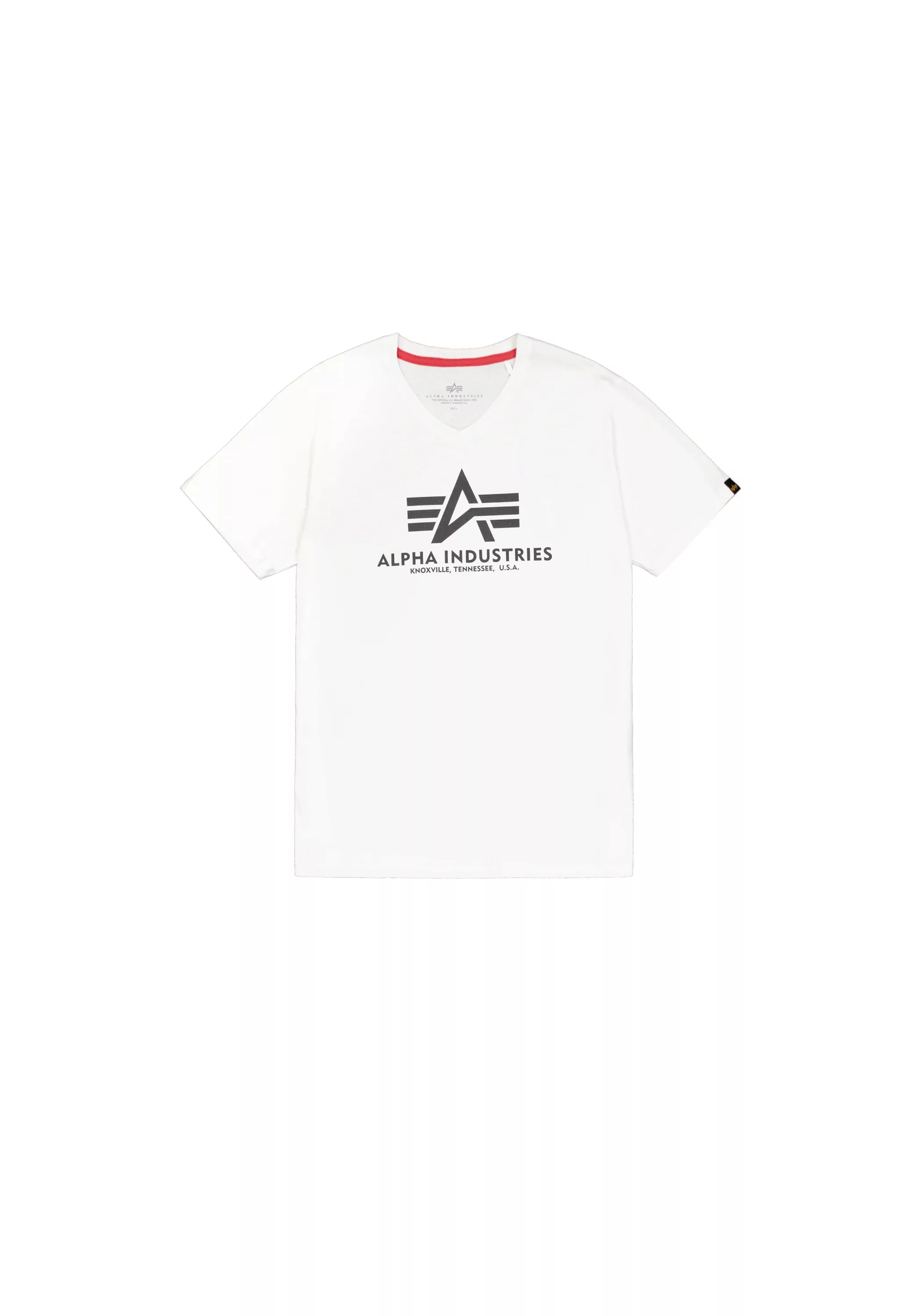 Alpha Industries T-Shirt "Alpha Industries Men - T-Shirts Basic V-Neck T" günstig online kaufen