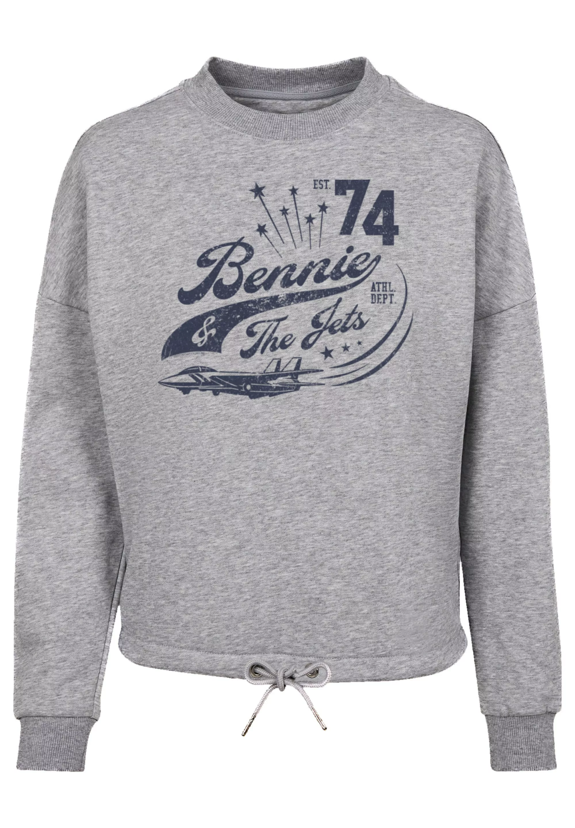 F4NT4STIC Sweatshirt "Elton John Bennie And The Jets", Musik, Band, Logo günstig online kaufen