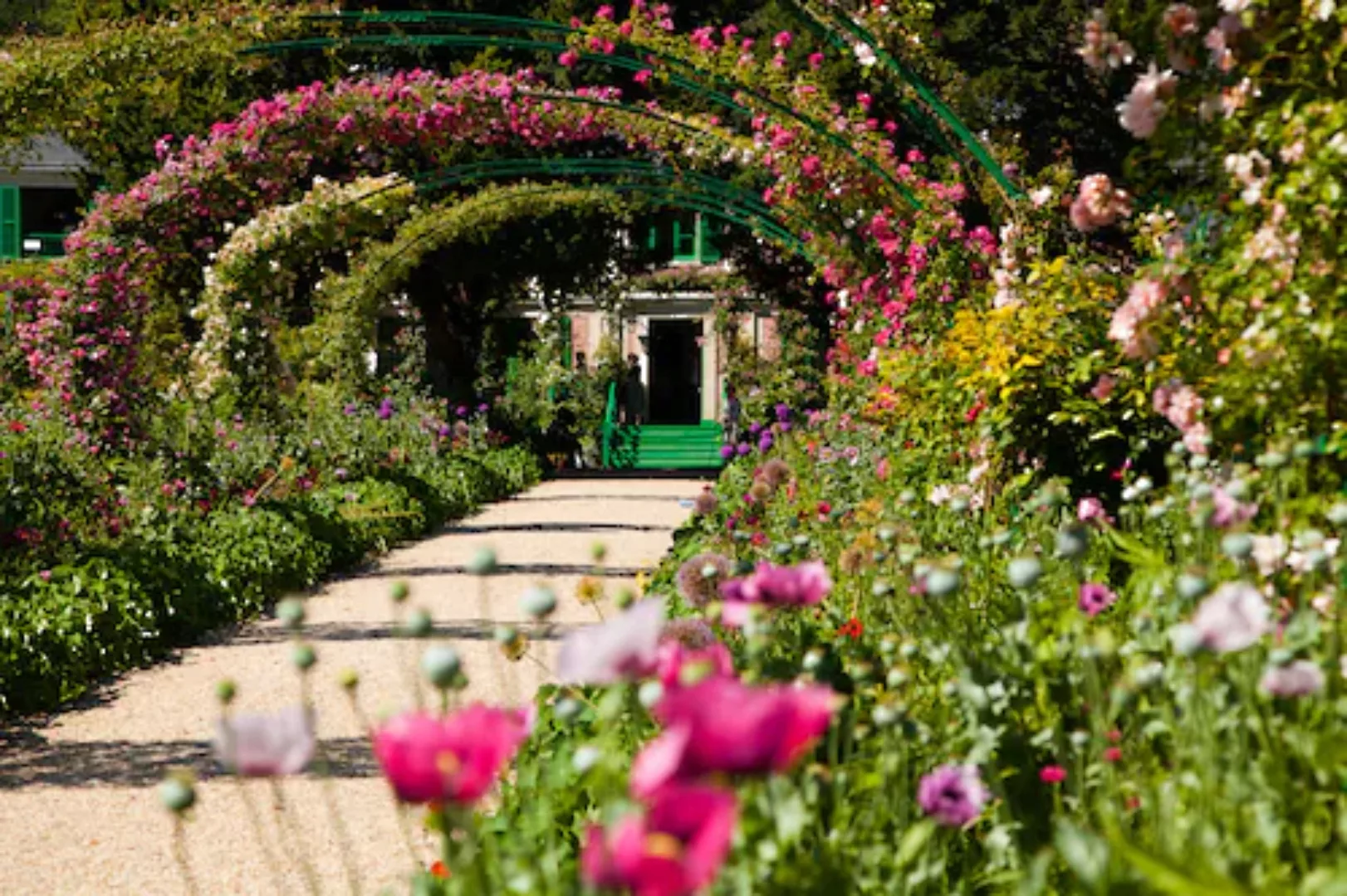 Papermoon Fototapete »Monets Garten« günstig online kaufen