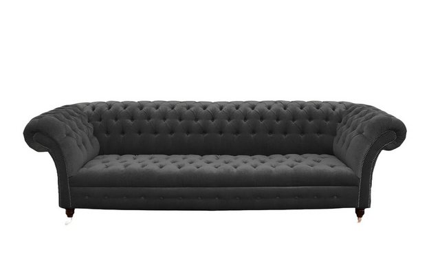 Xlmoebel Sofa Neu Chesterfield Sofa mit 3 Sitzplätzen, gepolstertes Designe günstig online kaufen