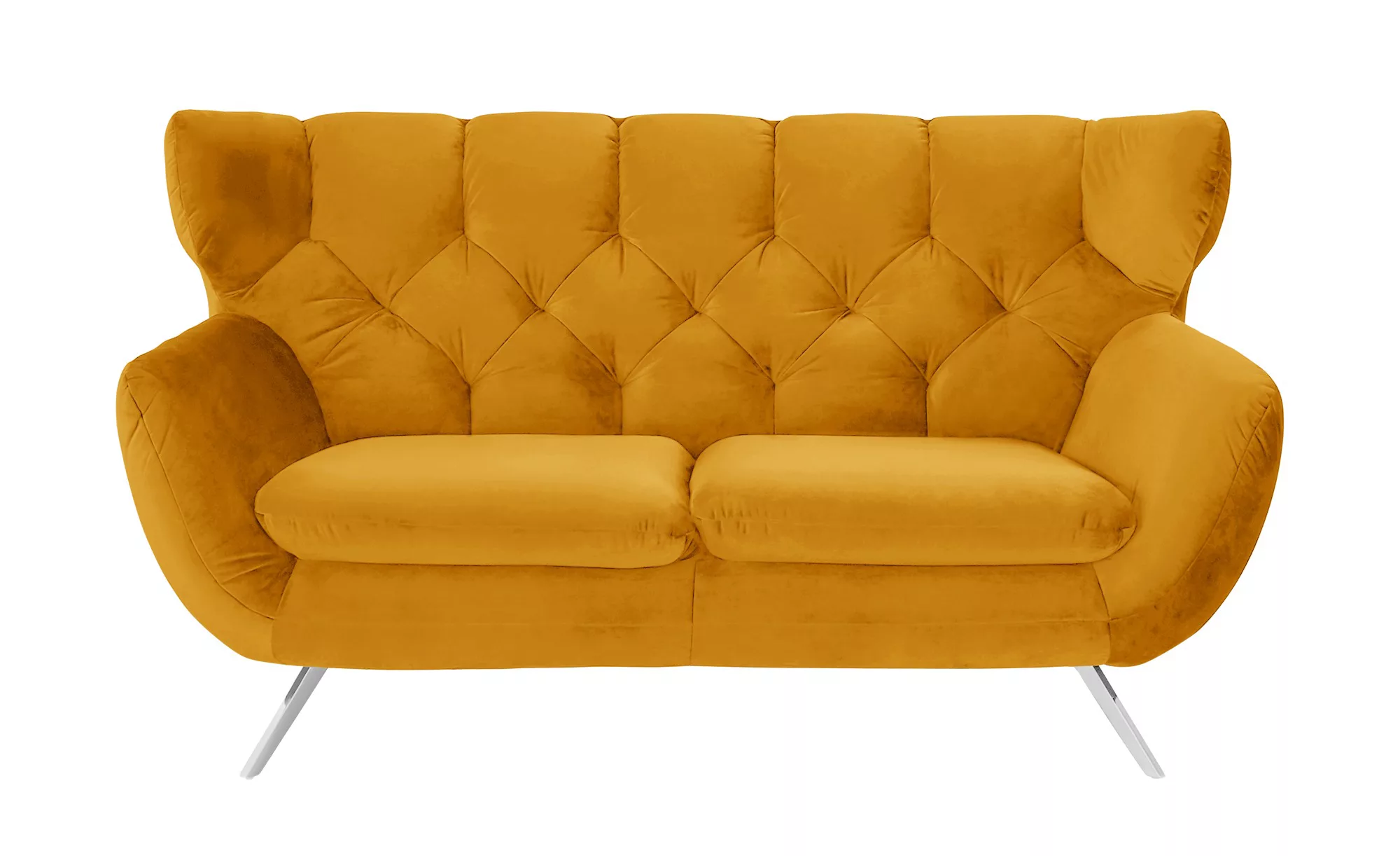 pop Sofa  Caldara ¦ gelb ¦ Maße (cm): B: 175 H: 94 T: 95 Polstermöbel > Sof günstig online kaufen