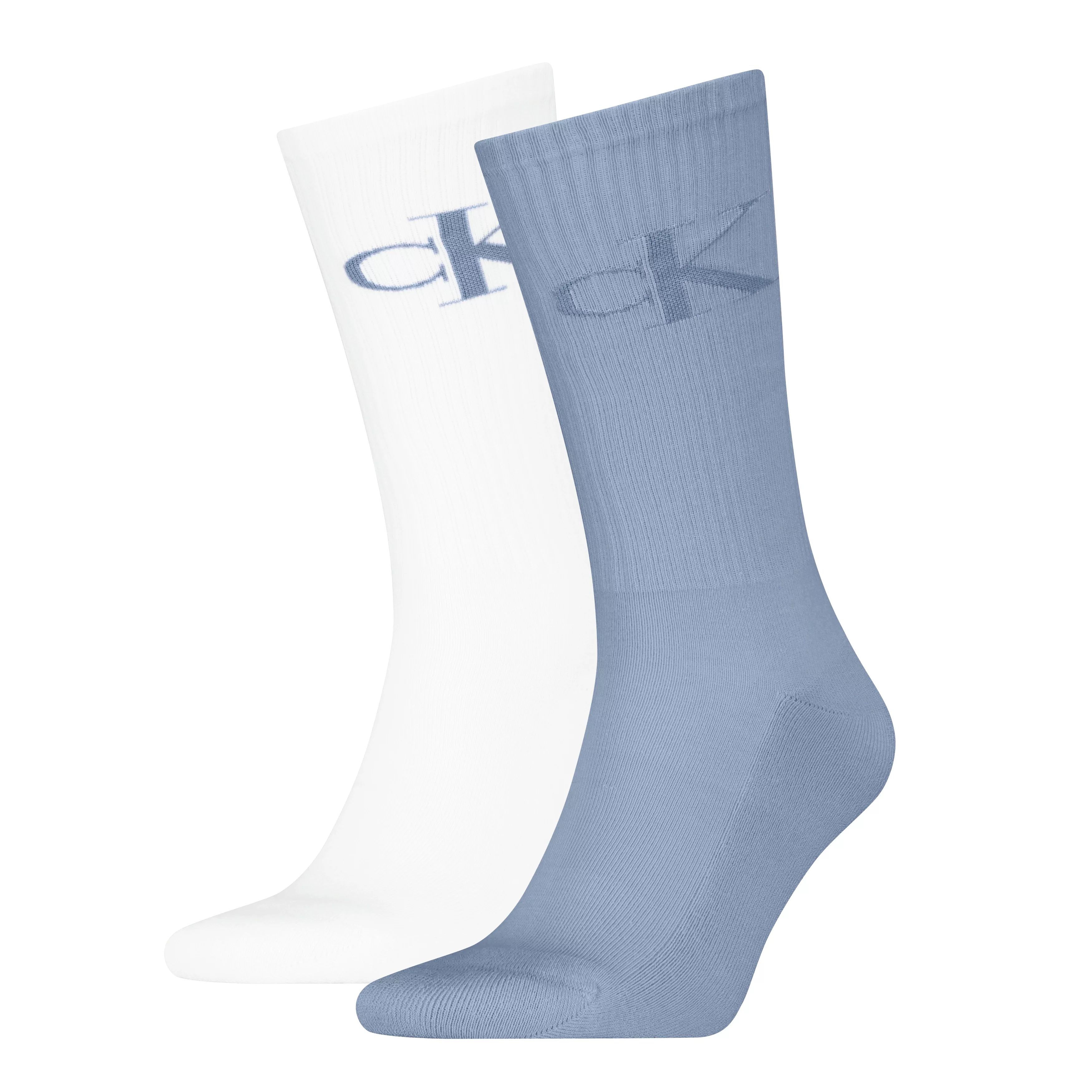 Calvin Klein Jeans Socken "CKJ MEN SOCK 2P MONOGRAM", (2 Paar, 2 Paar), mit günstig online kaufen