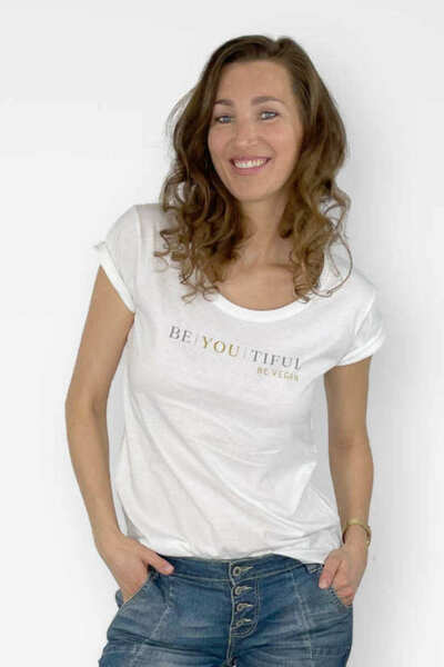 Vunderland & Beautiful Commitment T-shirt Be | You | Tiful Weiß günstig online kaufen