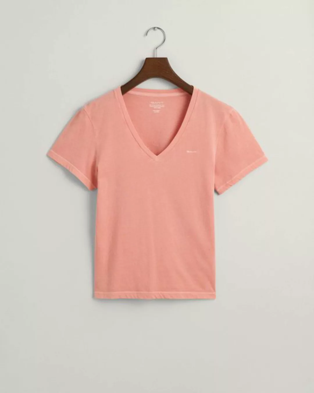 Gant T-Shirt REG SUNFADED SS V-NECK T-SHIRT, PASTEL LIME günstig online kaufen