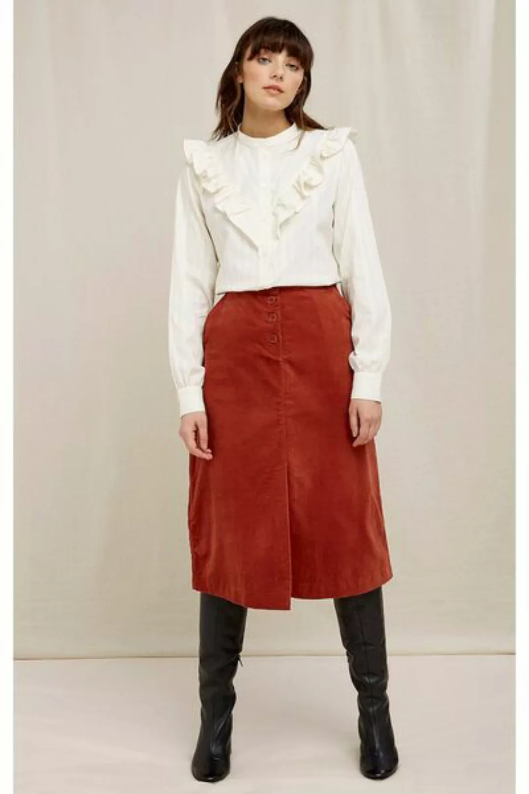 Rock - Rachel Velvet Skirt günstig online kaufen