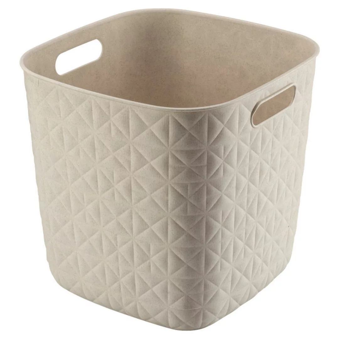 Curver Aufbewahrungskorb Softex creme B/H/L: ca. 28x27x28 cm günstig online kaufen