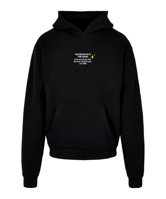 Mister Tee Sweatshirt Intepol Oversized Hoody Baumwolle günstig online kaufen