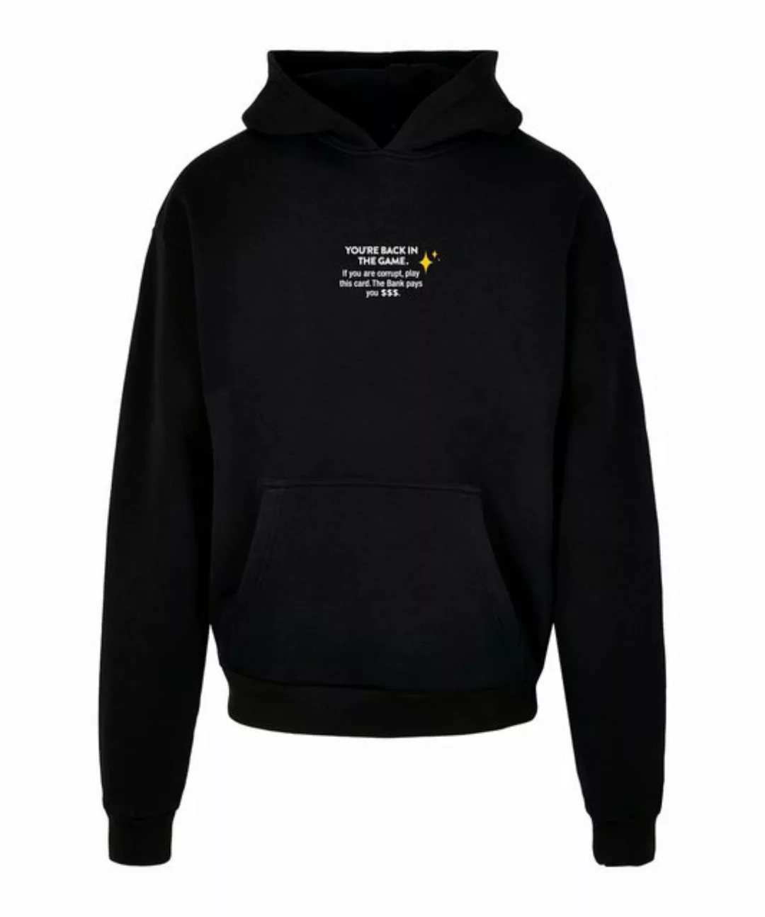 Mister Tee Sweatshirt Mister Tee Intepol Oversized Hoody Baumwolle günstig online kaufen