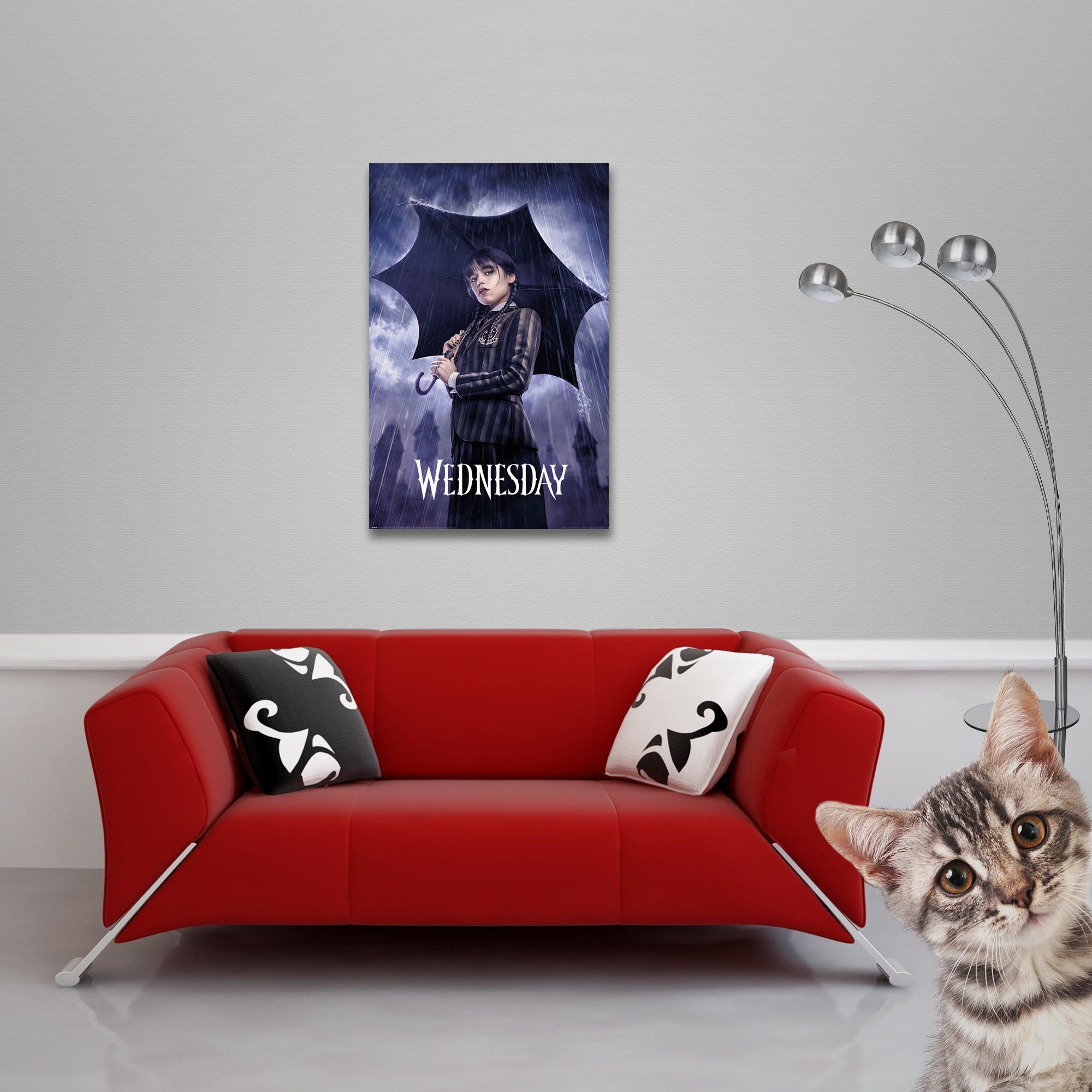 Poster Wednesday - Poster - Downpour günstig online kaufen