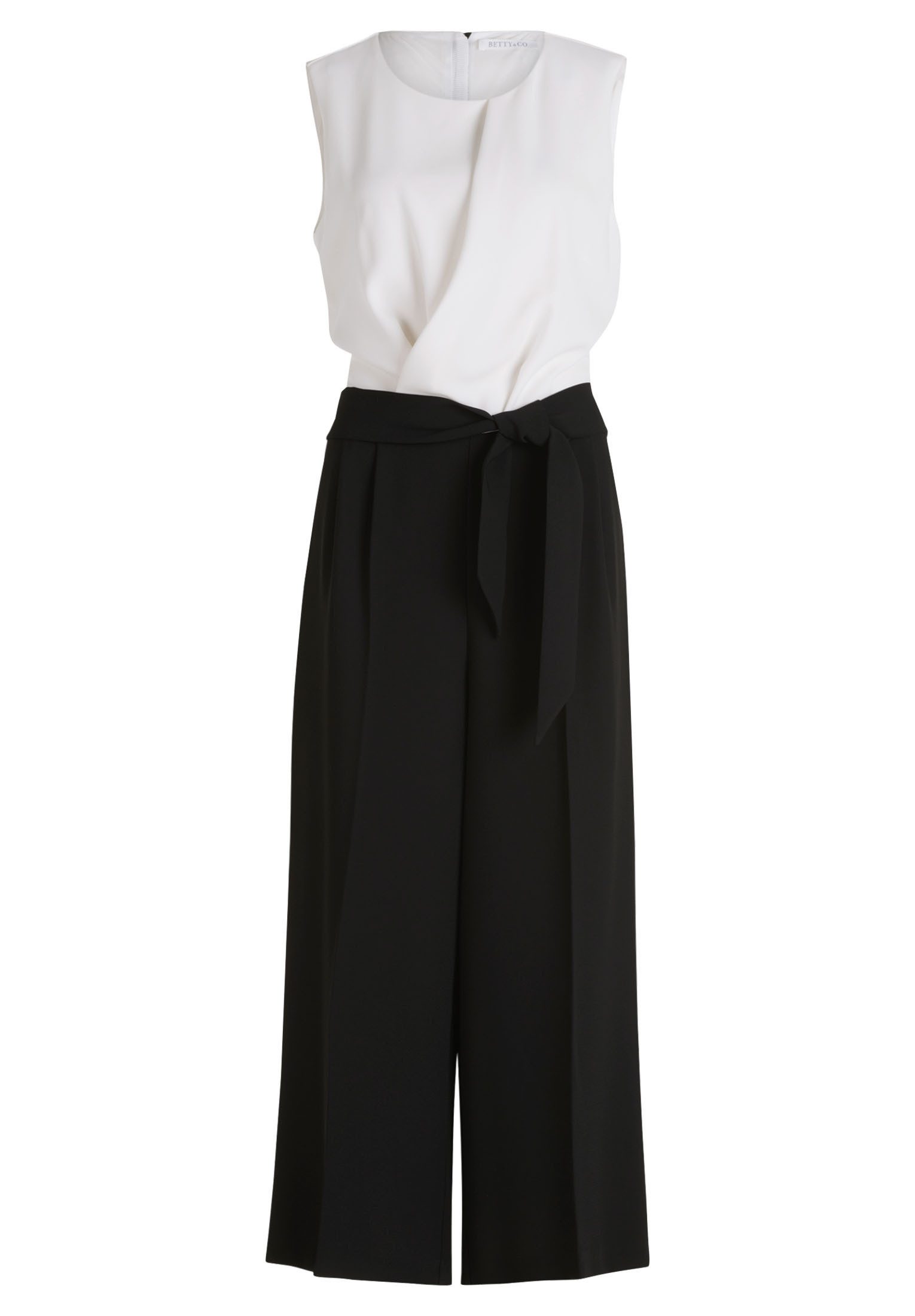 Betty&Co Overall "Betty & Co Damen Jumpsuit ohne Arm", (1 tlg.), Falten günstig online kaufen