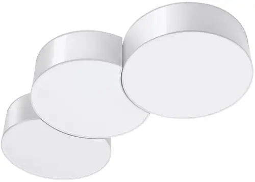 SOLLUX lighting Deckenleuchte »CIRCLE«, 6 flammig, Leuchtmittel E27   ohne günstig online kaufen