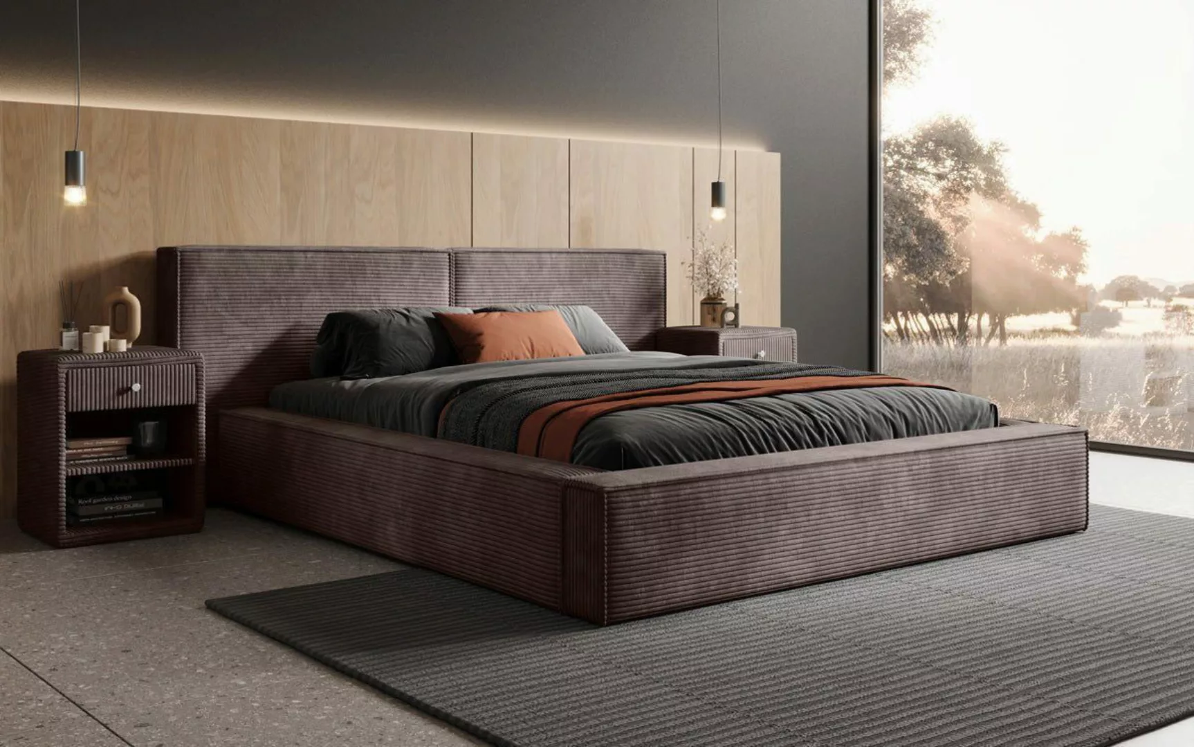 Luxusbetten24 Polsterbett Designer Polsterbett Ophelia in günstig online kaufen