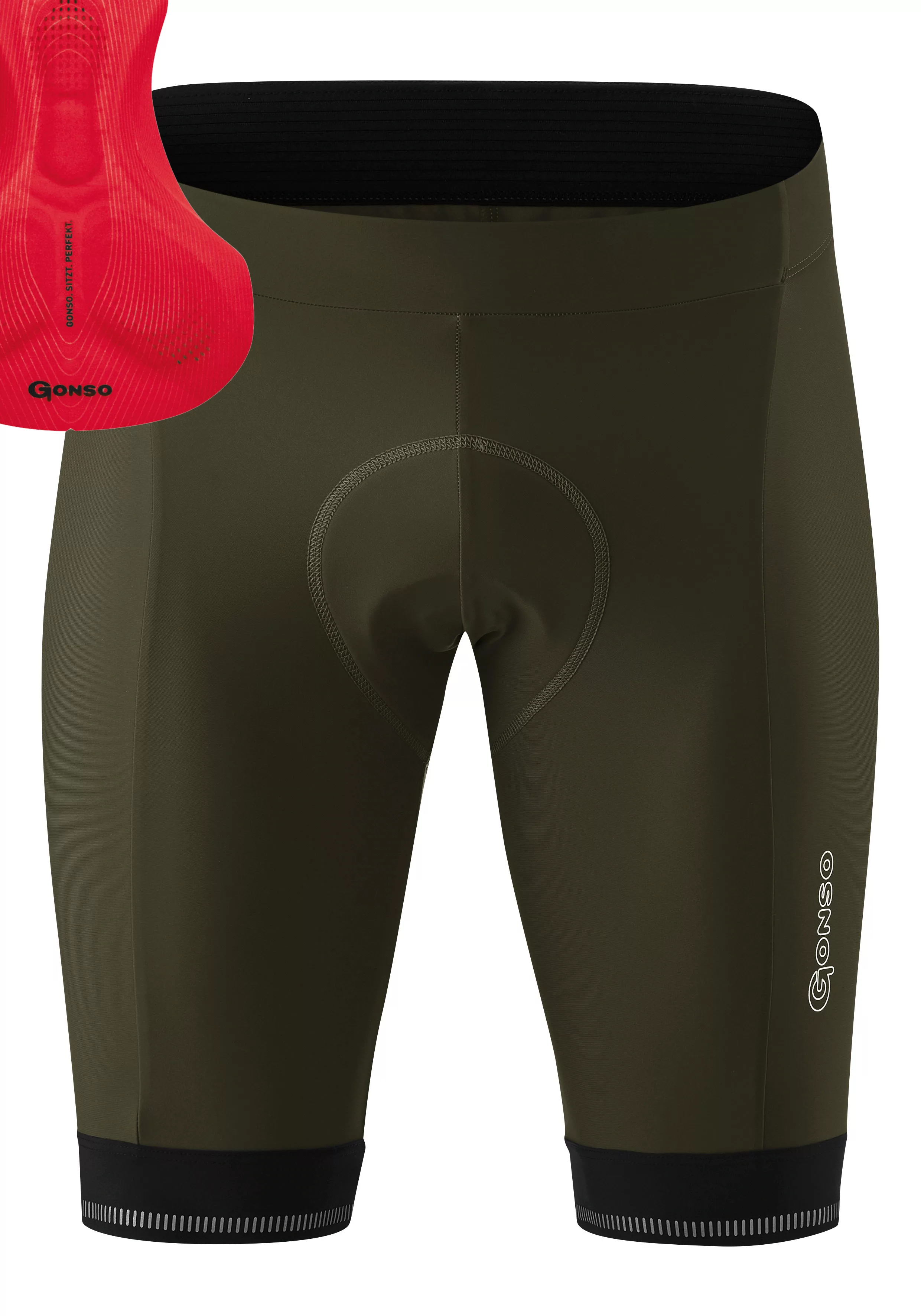 Gonso Fahrradhose "SITIVO M", Herren Radhose mit innovativem Sitzpolsterkon günstig online kaufen