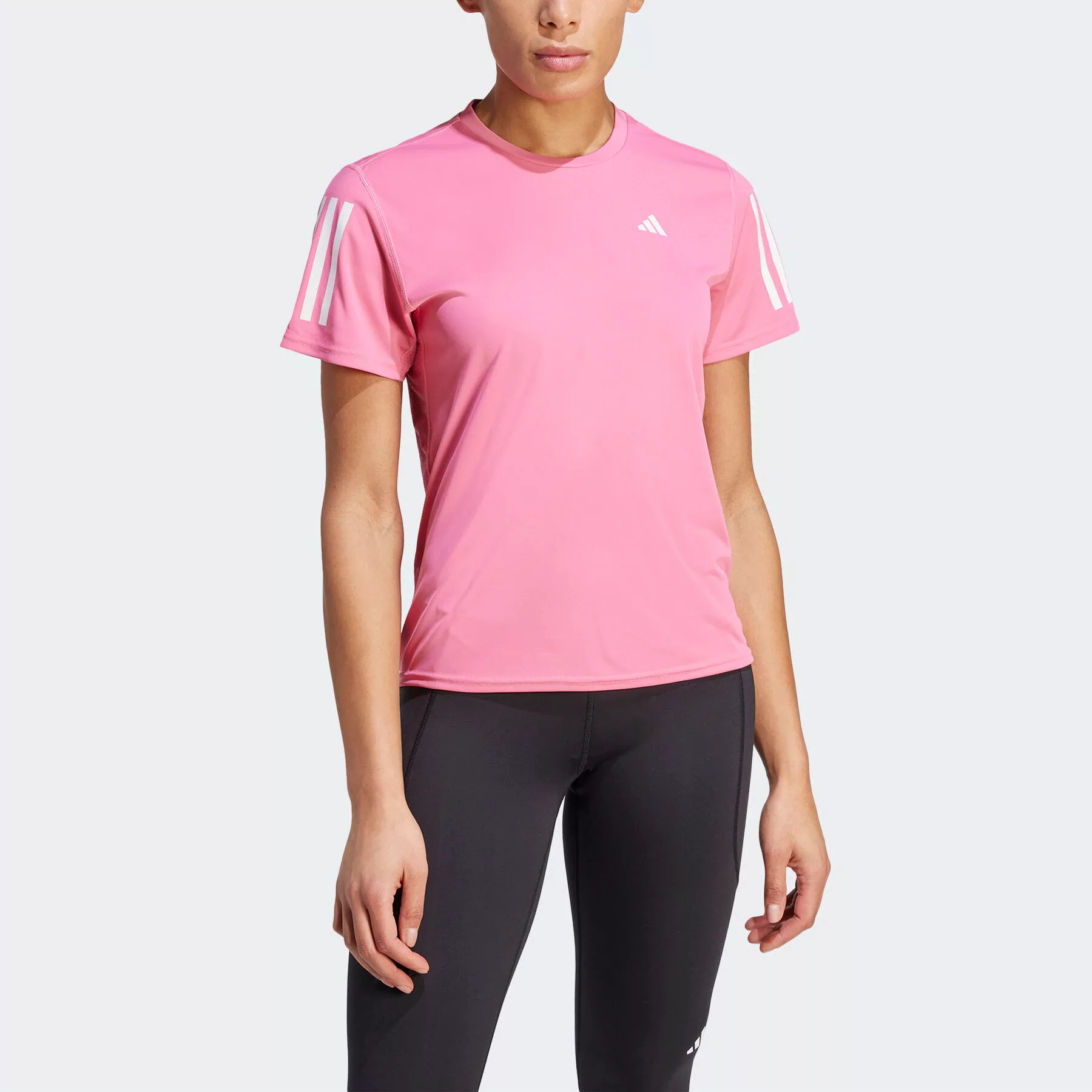 adidas Sportswear T-Shirt ADIDAS Damen T-Shirt Own the Run PNKFUS günstig online kaufen