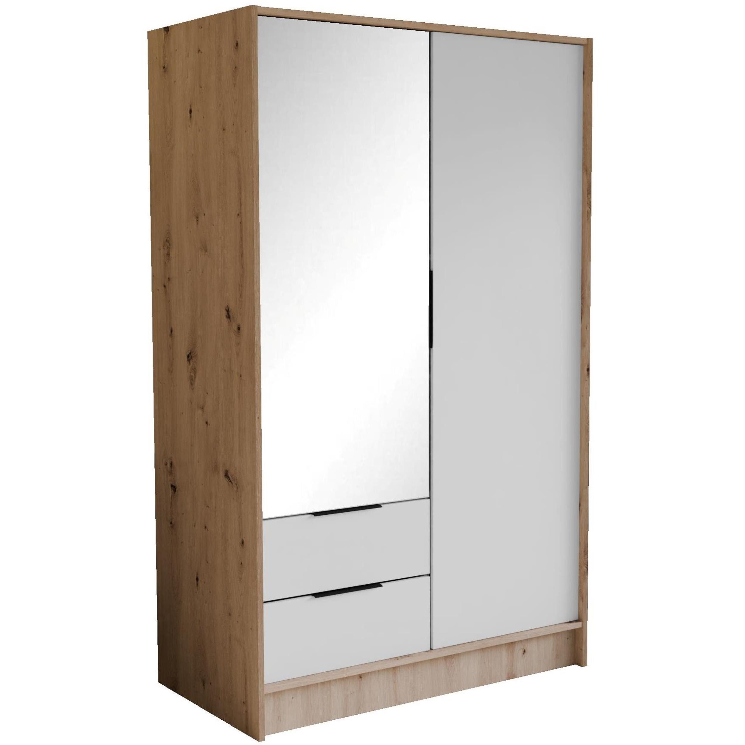 Beautysofa Kleiderschrank NIKO Breite: 100/150/200cm, mit günstig online kaufen