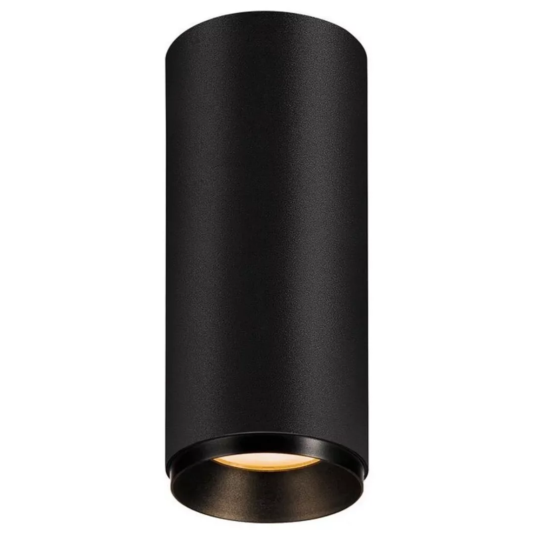 LED Deckenspot Numinos in Schwarz 10,42W 980lm 2700K 60° günstig online kaufen