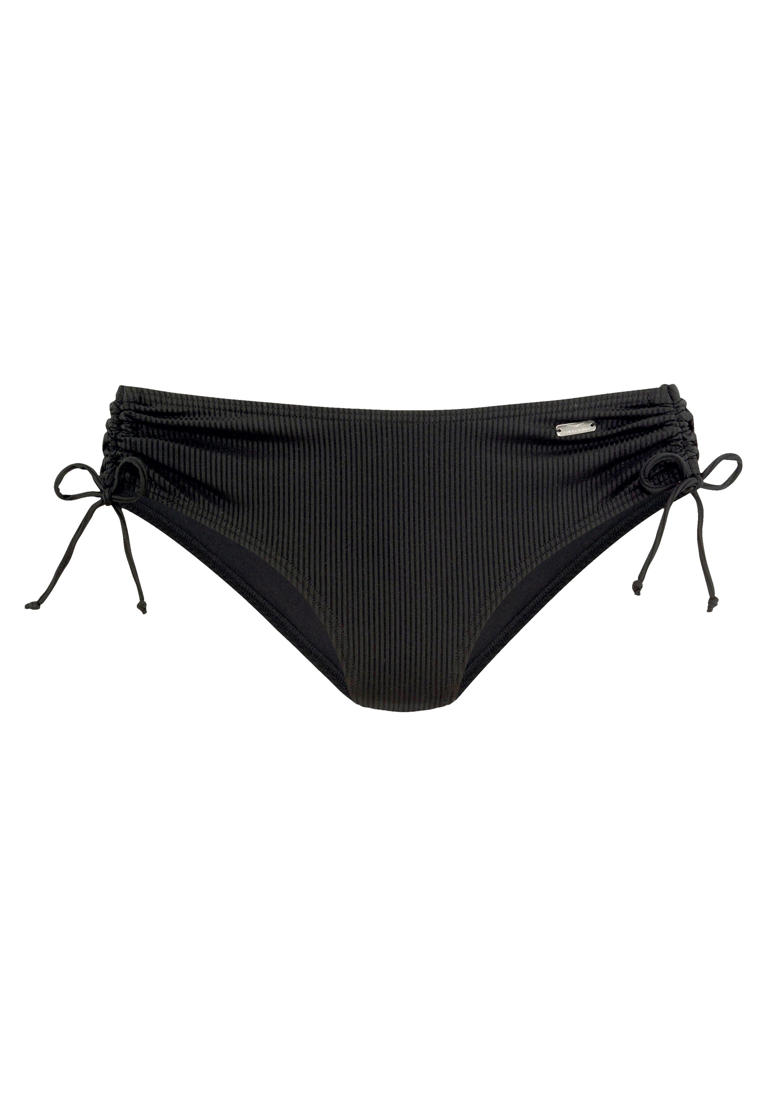 Venice Beach Bikini-Hose Lucky aus gerippter günstig online kaufen