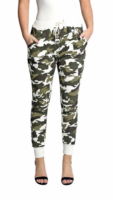 Mississhop Boyfriend-Hose Camouflage Damenhose Militär Hose Jogginghose M.1 günstig online kaufen