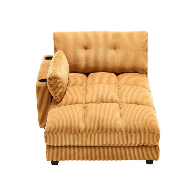 OKWISH Schlafsofa Modernes Schlafsofa,Loungesofa,Schlafsofa, aus Samt mit B günstig online kaufen