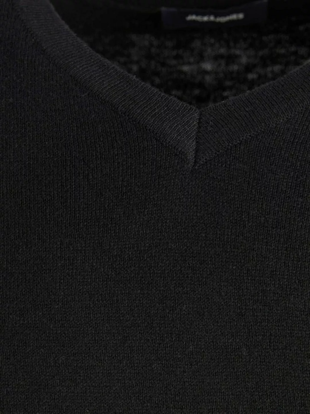 Jack & Jones Longsleeve Dünner Langarm Strickpullover V-Neck Basic Sweater günstig online kaufen