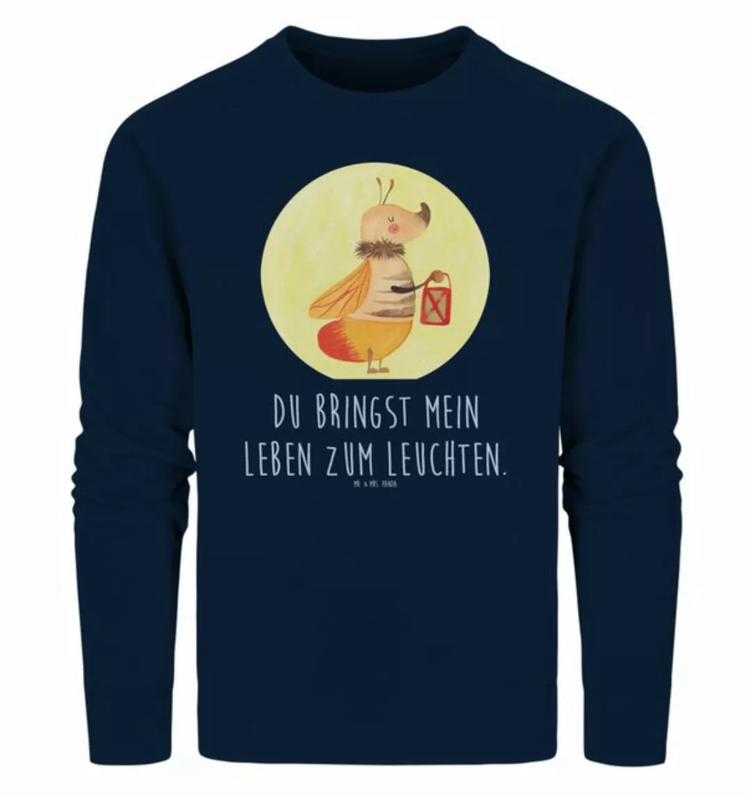 Mr. & Mrs. Panda Longpullover Größe M Glühwürmchen - French Navy - Geschenk günstig online kaufen