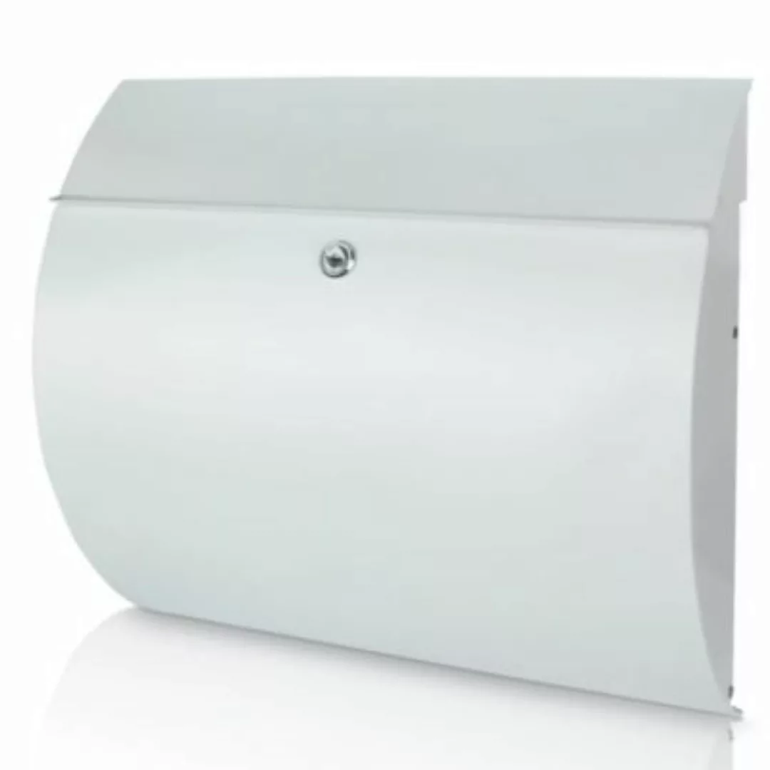 BURG WÄCHTER Briefkasten Toscana 856 W Stahl Weiß Briefkasten weiß günstig online kaufen