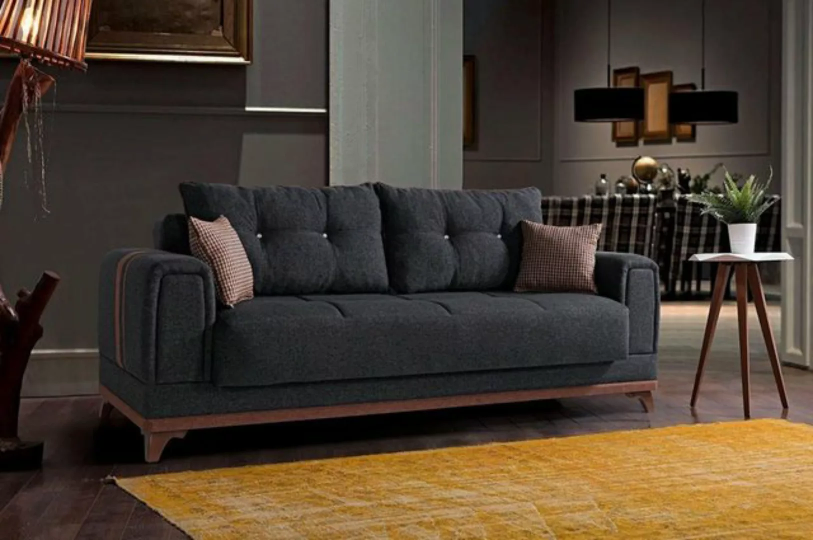 JVmoebel Sofa Luxuriöses Wohnzimmer Sofa 3 Sitzer Relax Sofa Modern 230 cm günstig online kaufen