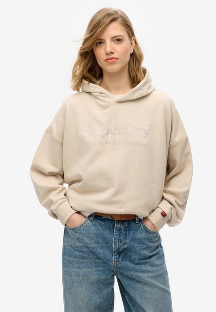 Superdry Kapuzensweatshirt VENUE METALLIC RELAXED HOOD günstig online kaufen