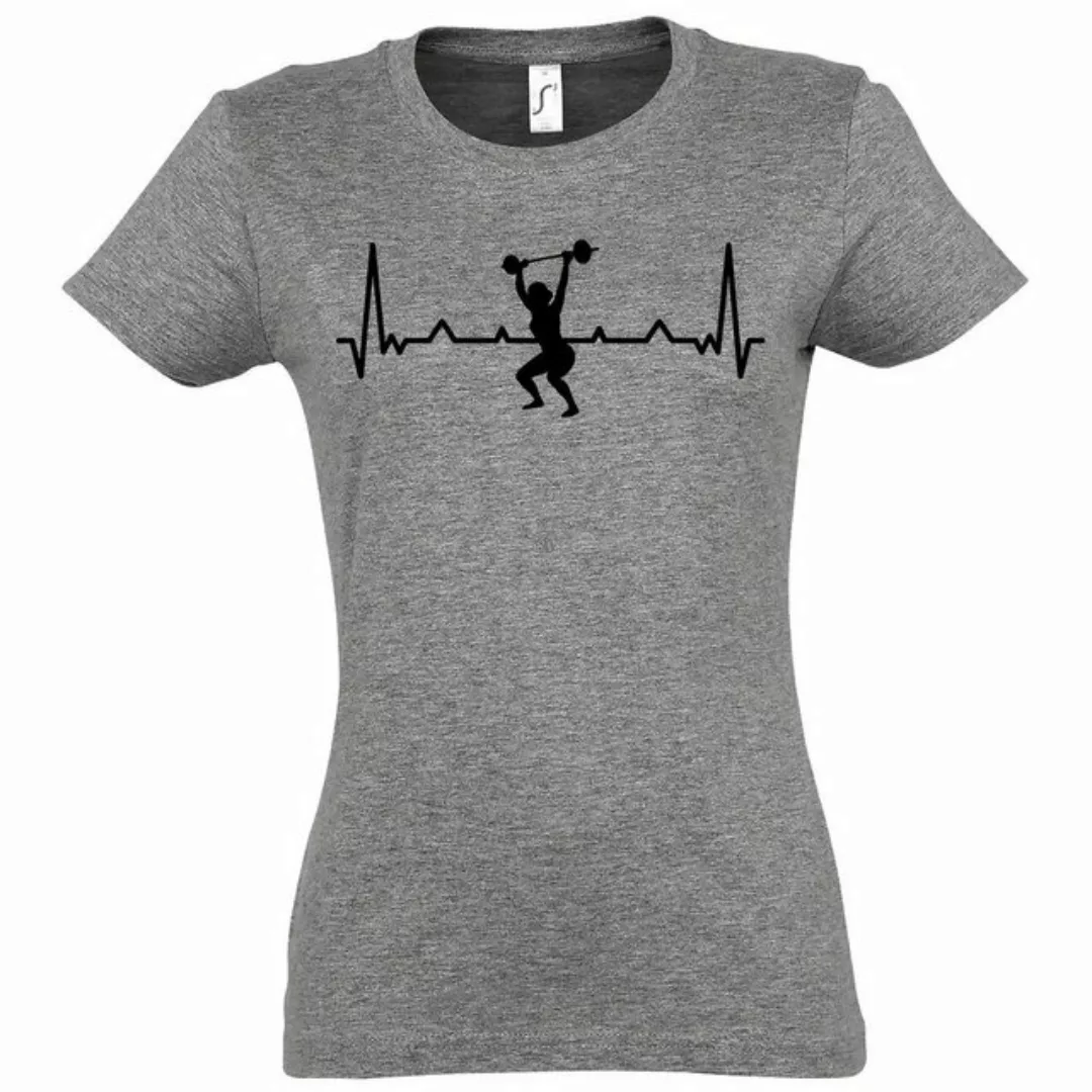 Youth Designz T-Shirt Heartbeat Fitness Damen Shirt mit trendigem Frontprin günstig online kaufen